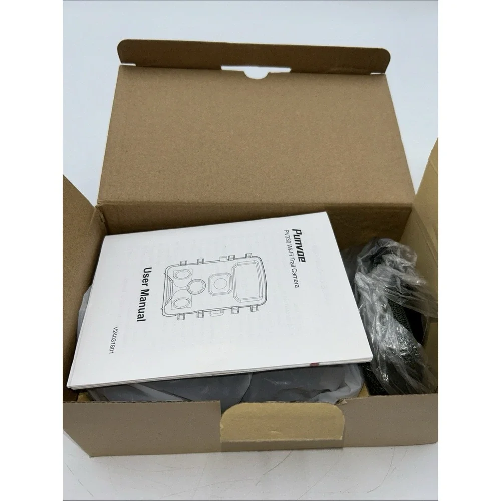Punvoe PVHC330 Hunting Trail Camera Home Security Etc Open Box